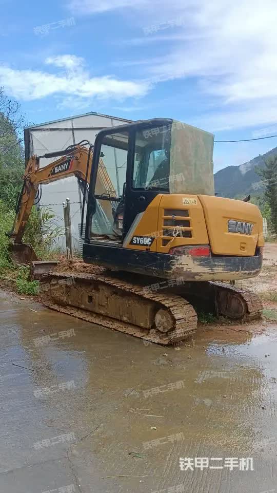 2013 ساني SY60C حفارة قوانغدونغ - يونفو 7,724 دولار
