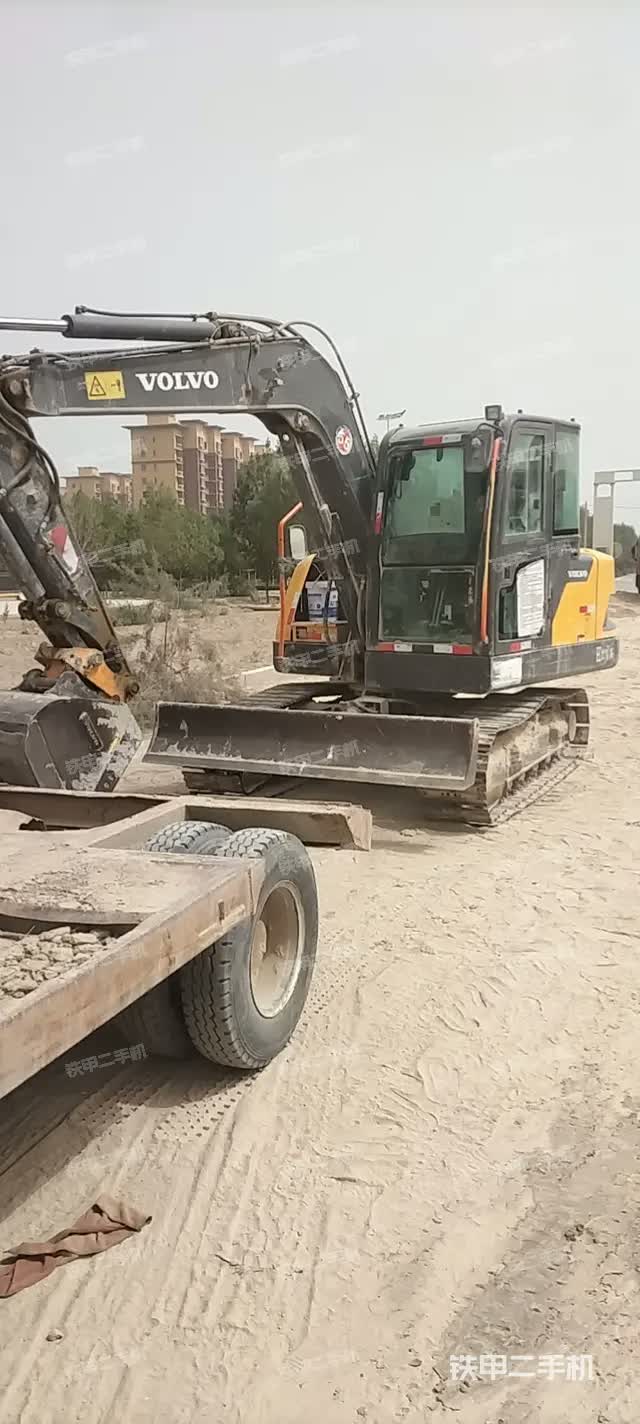 حفارة فولفو EC75DAG 2020، شينجيانغ - منطقة كاشغر، 16,151 دولار